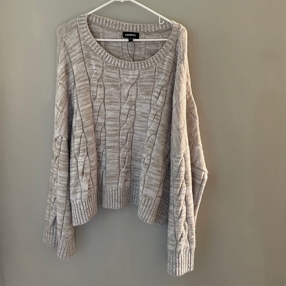 Express Sweaters - NWOT Express Cream Sweater